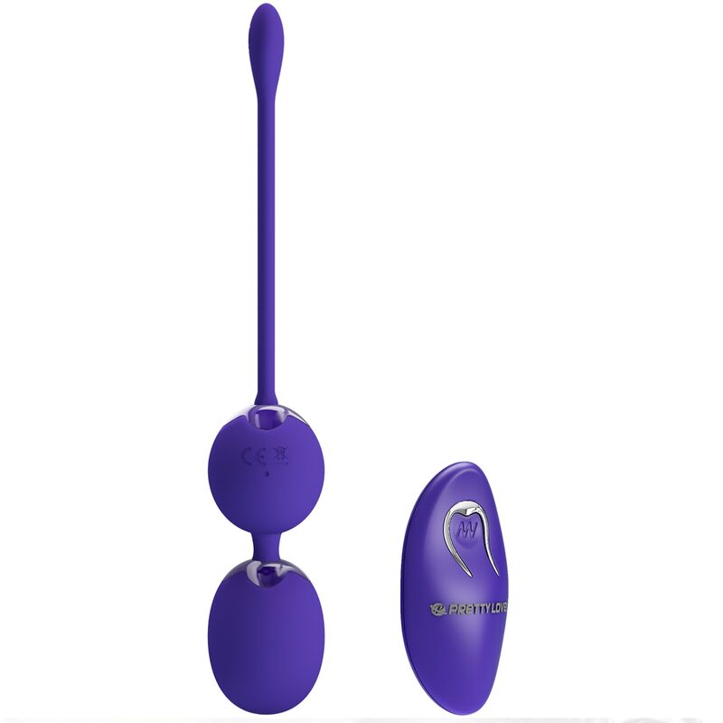 PRETTY LOVE - SFERE PER TELECOMANDO WILLIE YOUTH E VIBRAZIONE VIOLETTO – Sfere di silicone – foto 2