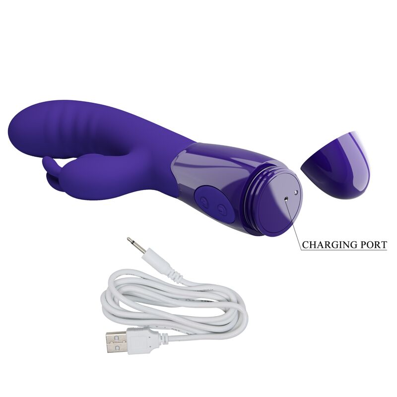 PRETTY LOVE - VIBRATORE CONIGLIO VIOLETTO CERBERUS YOUTH – Vibratori di coniglio – foto 6