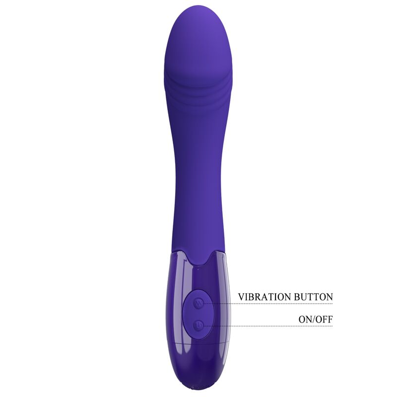 PRETTY LOVE - ELEMENTAL YOUTH VIOLET VIBRATORE DILDO – Classici vibratori anali o vaginali