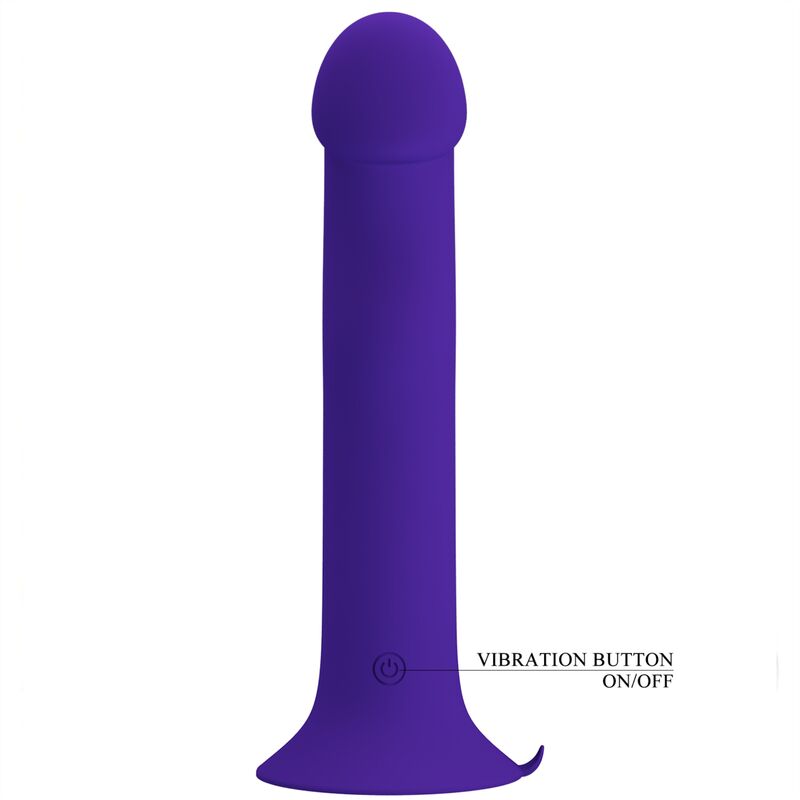 PRETTY LOVE - DILDO VIBRANTE MURRAY YOUTH E VIOLETTO RICARICABILE – Classici vibratori anali o vaginali – foto 6