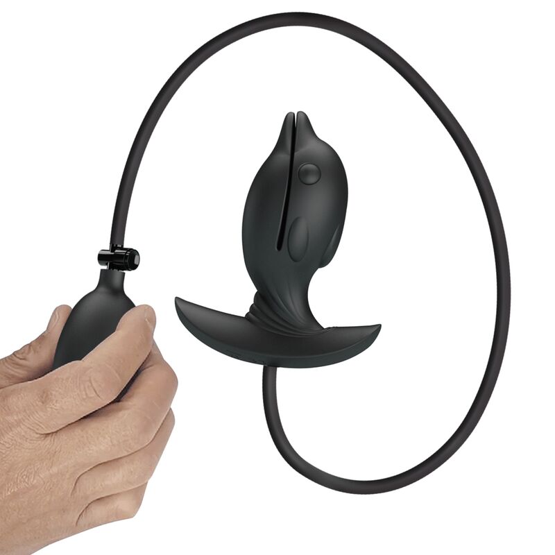 PRETTY LOVE - PLUG ANALE DELFIN GONFIABILE E RICARICABILE – Tappi anali – foto 5