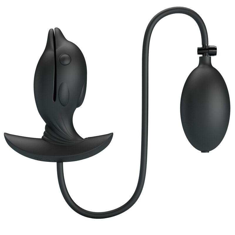 PRETTY LOVE - PLUG ANALE DELFIN GONFIABILE E RICARICABILE – Tappi anali