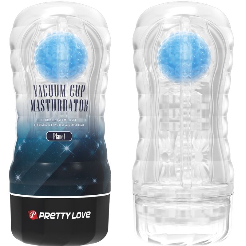 PRETTY LOVE - COPERTURA MASTURBATORE PLANET BLUE – Vari masturbatori