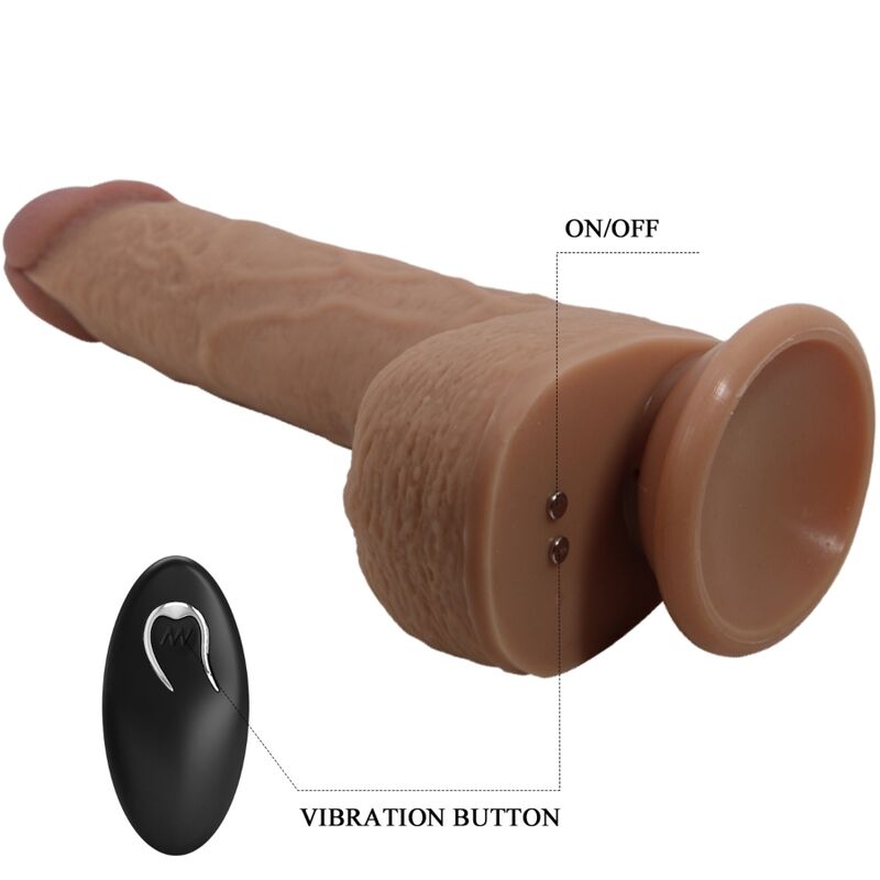 PRETTY LOVE - VIBRATORE DILDO REALISTICO TOMMY 22.5 CM – Vibratori realistici – foto 6