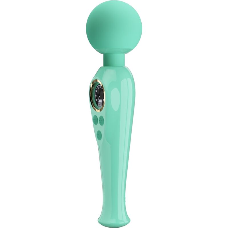 PRETTY LOVE - VIBRATORE A BACCHETTA VERDE SKYLER – Vibratore WAND – foto 2