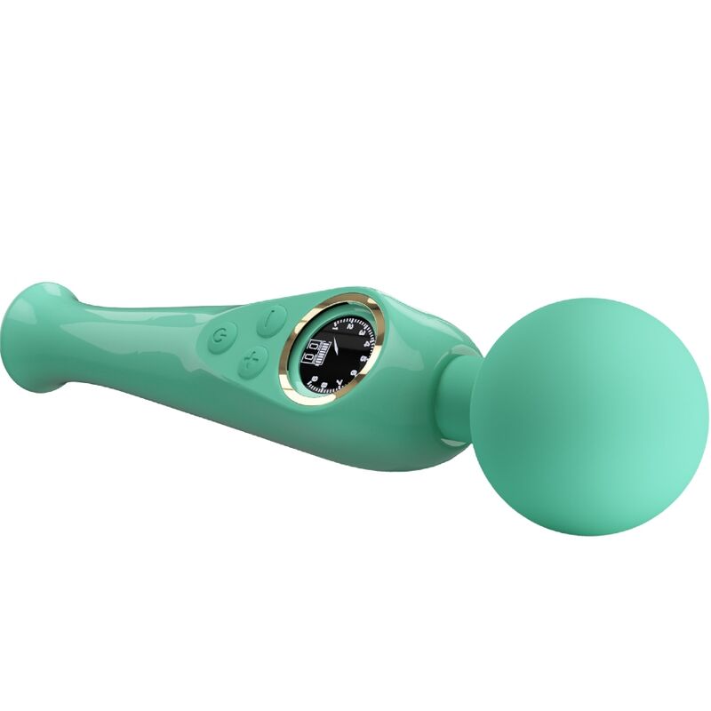 PRETTY LOVE - VIBRATORE A BACCHETTA VERDE SKYLER – Vibratore WAND – foto 4