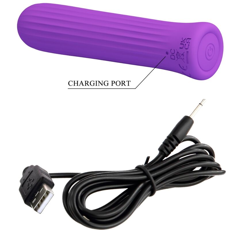 PRETTY LOVE - BLANCHE VIBRATORE STIMOLATORE LILLA – Mini vibratori – foto 6