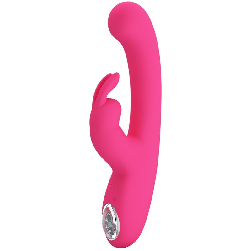 PRETTY LOVE - VIBRATORE LAMAR RABBIT E PUNTO G ROSA – Vibratori di coniglio – foto 5