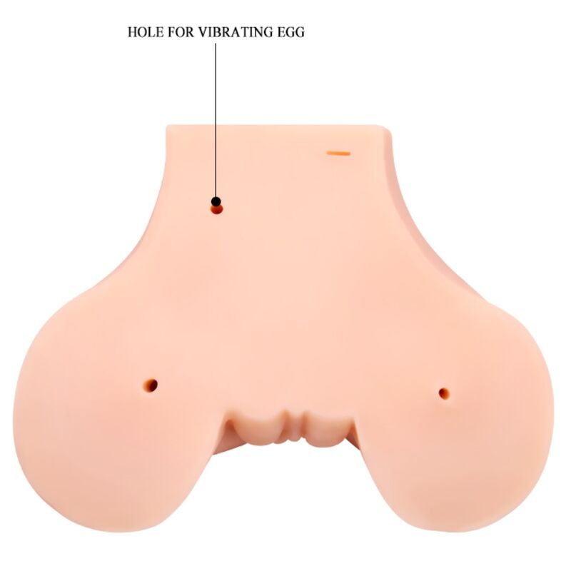 CRAZY BULL - VAGINA E ANO CON RETE REALISTICA CON VIBRAZIONE – Masturbatore per l'ano senza vibrazioni – foto 7