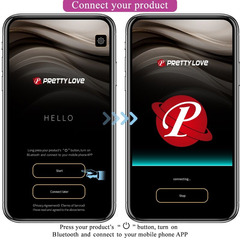 PRETTY LOVE - UOVO VIBRANTE RICARICABILE ROSA CATALINA APP – Uova vibranti – foto 11