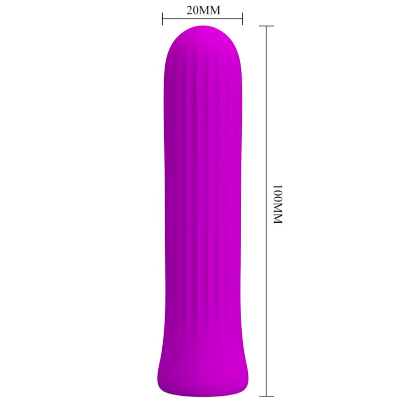 PRETTY LOVE - BLANCHE VIBRATORE STIMOLATORE ROSA – Mini vibratori – foto 2