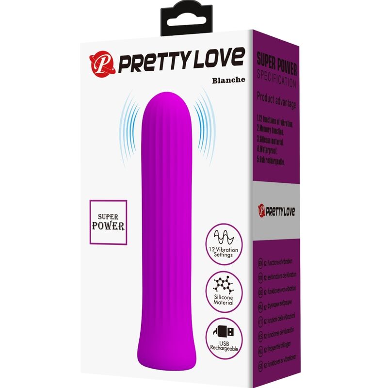 PRETTY LOVE - BLANCHE VIBRATORE STIMOLATORE ROSA – Mini vibratori – foto 7