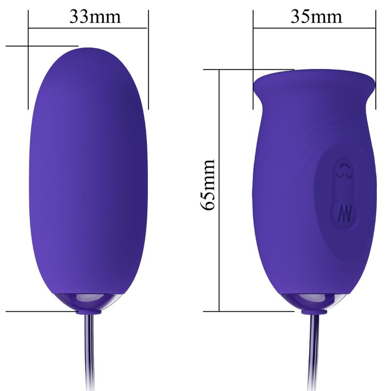 PRETTY LOVE - VIBRATORE STIMOLATORE RICARICABILE DAISY YOUTH VIOLETTO – Per il clitoride – foto 4