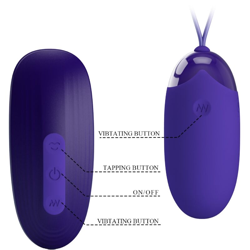 PRETTY LOVE - STIMOLATORE E UOVO PORTATILE – Per il clitoride – foto 5
