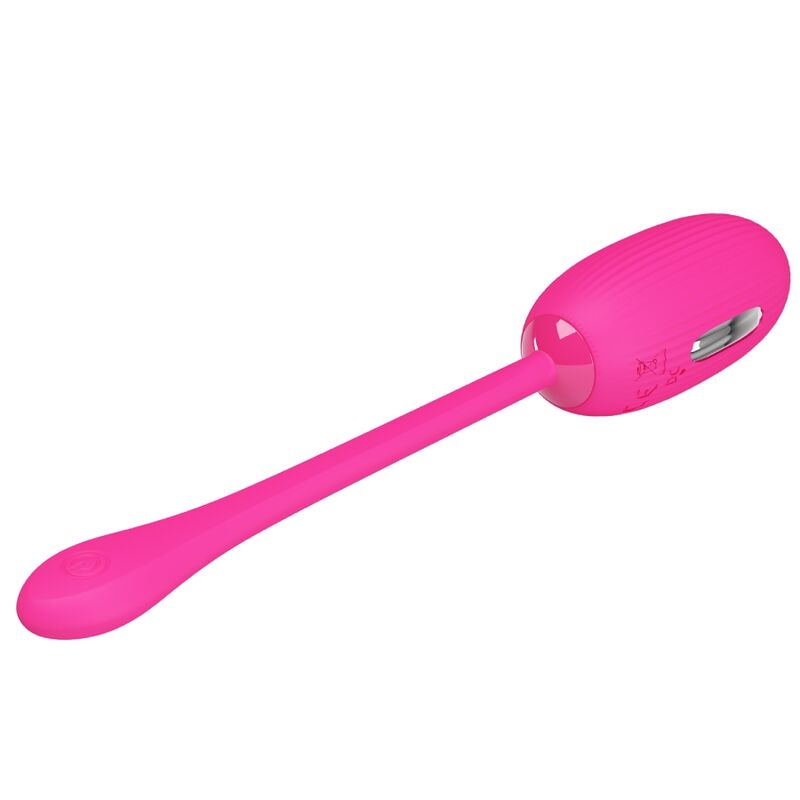 PRETTY LOVE - DOREEN UOVO VIBRANTE RICARICABILE MAGENTA TELECOMANDO – Uova vibranti – foto 4