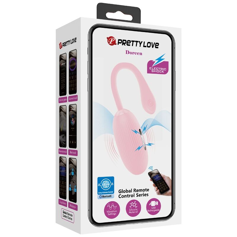 PRETTY LOVE - UOVO VIBRANTE RICARICABILE DOREEN PINK – Uova vibranti – foto 12