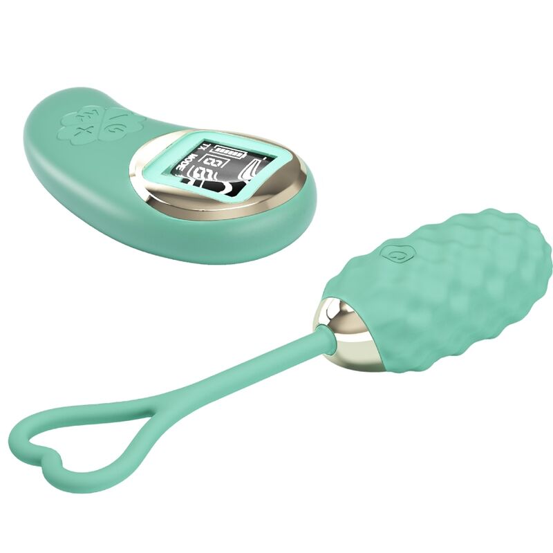 PRETTY LOVE - UOVO VIBRANTE CON TELECOMANDO VERDE VIVIAN – Uova vibranti – foto 4