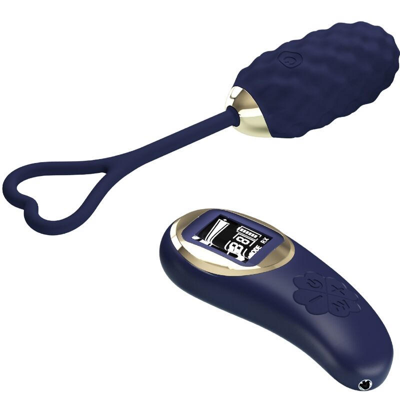 PRETTY LOVE - UOVO VIBRANTE CON TELECOMANDO BLU VIVIAN – Uova vibranti – foto 2