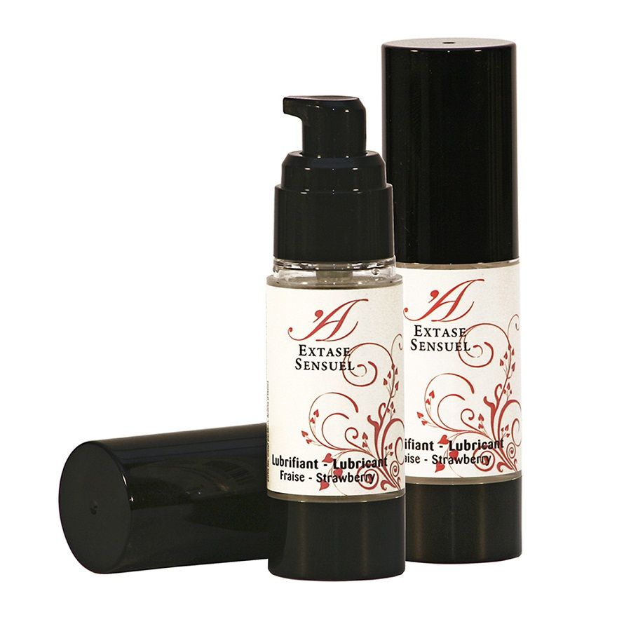 EXTASE SENSUAL - LUBRIFICANTE ALLA FRAGOLA 30 ML – Con sapori deliziosi – foto 2