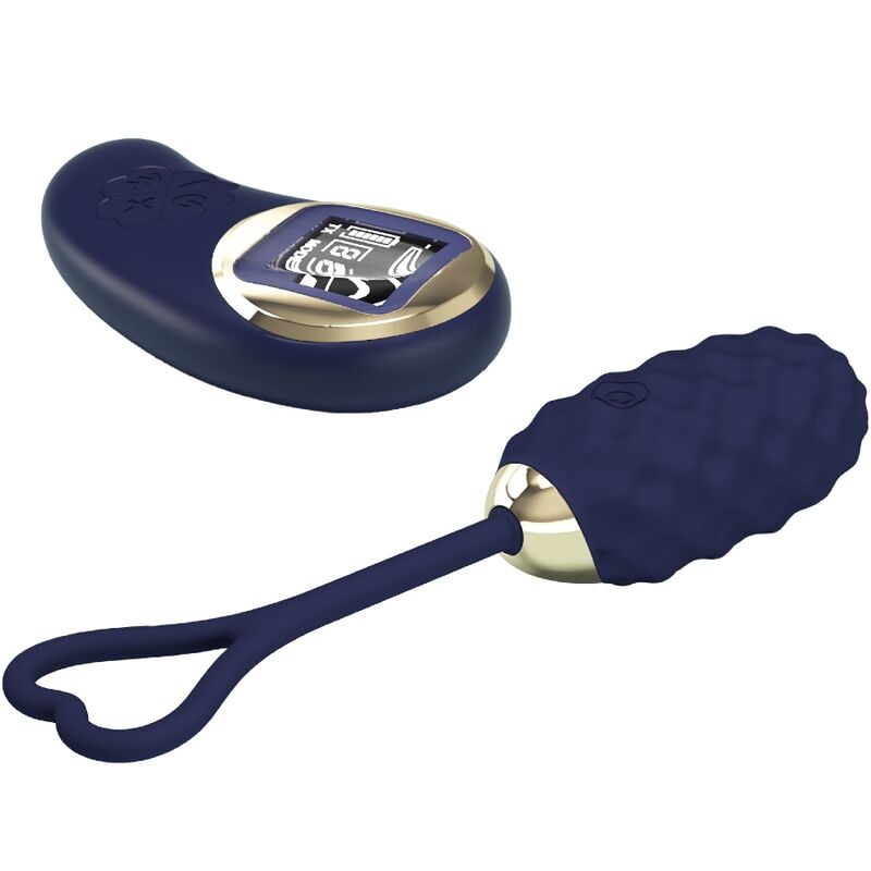 PRETTY LOVE - UOVO VIBRANTE CON TELECOMANDO BLU VIVIAN – Uova vibranti – foto 4