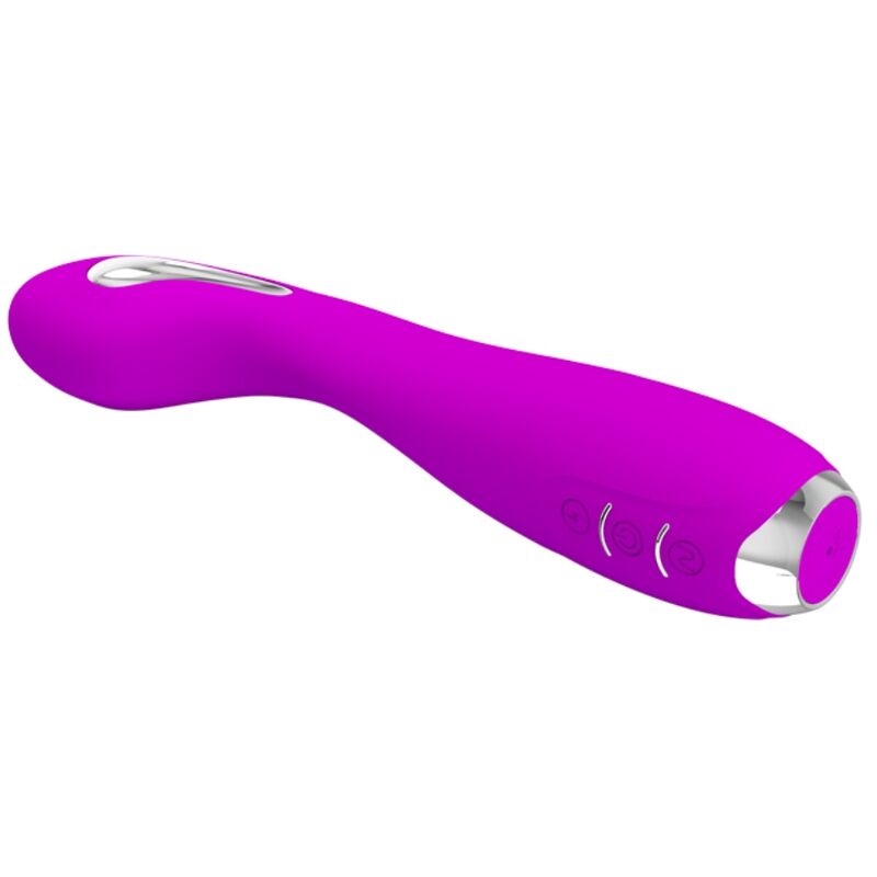 PRETTY LOVE - VIBRATORE ELETTROSHOCK RICARICABILE HECTOR IMPERMEABILE VIOLA – Vibratori a punto G – foto 3