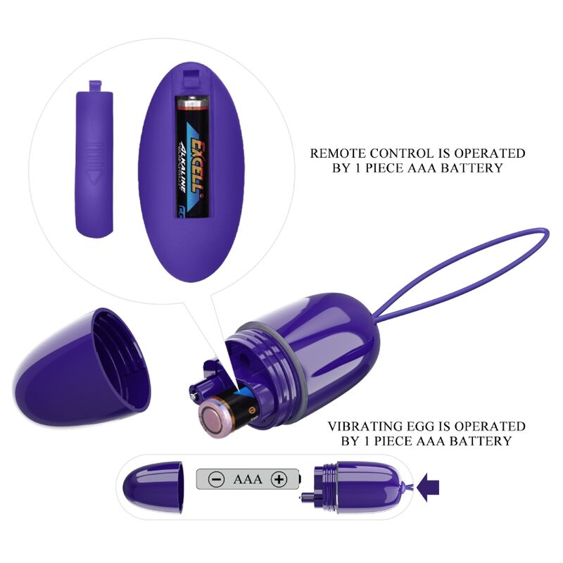 PRETTY LOVE - TELECOMANDO SELKIE YOUTH MINI UOVO VIBRANTE VIOLETTO – Telecomando – foto 6