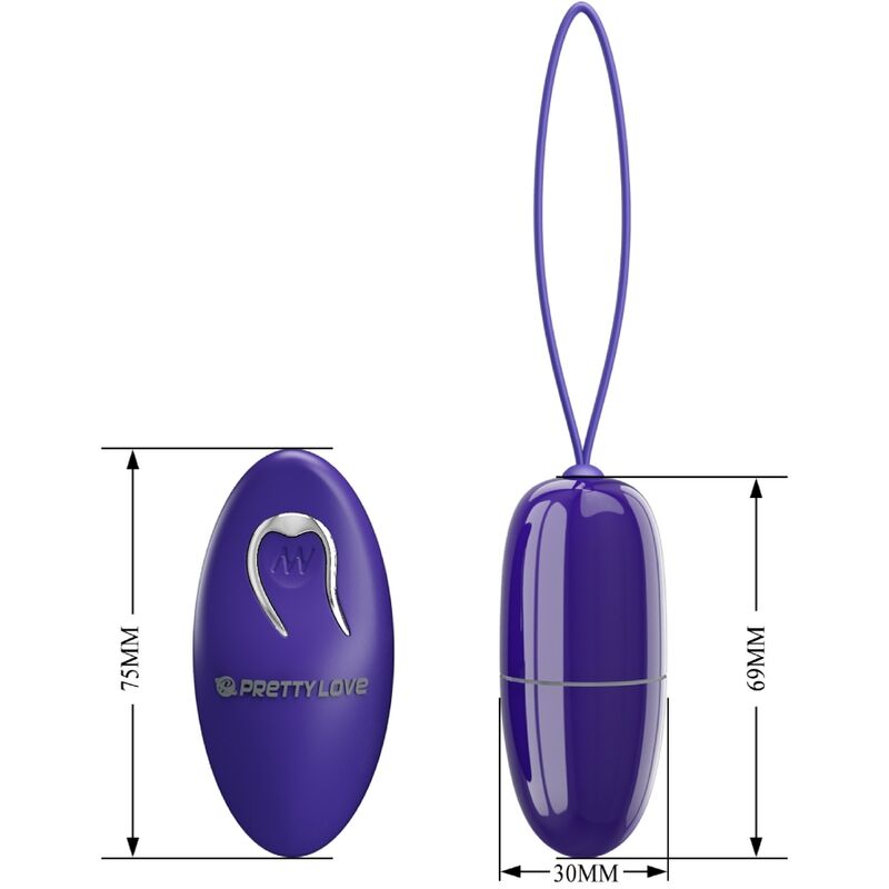 PRETTY LOVE - TELECOMANDO SELKIE YOUTH MINI UOVO VIBRANTE VIOLETTO – Telecomando – foto 5