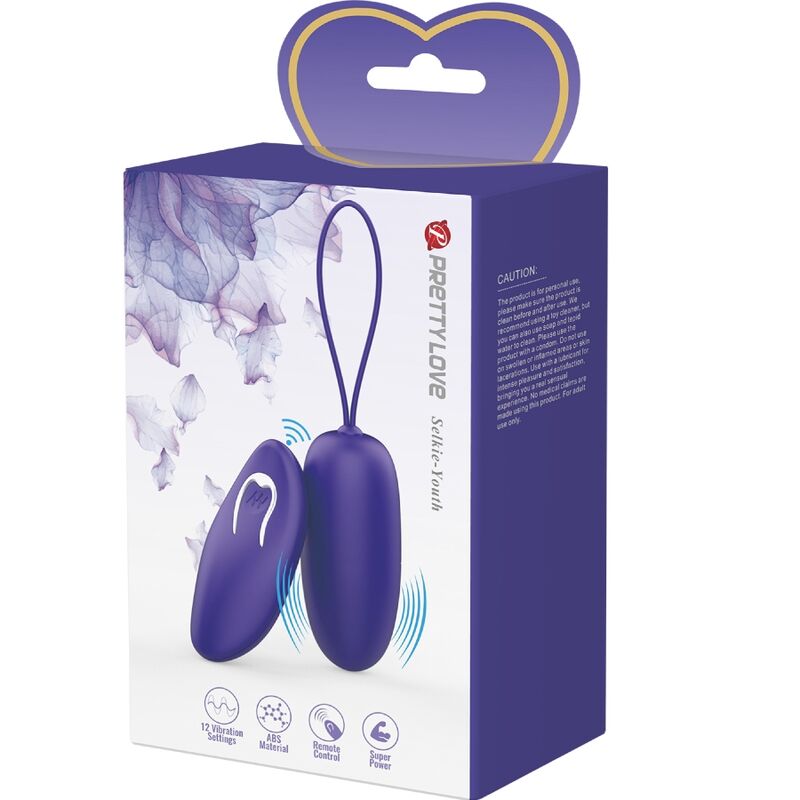 PRETTY LOVE - TELECOMANDO SELKIE YOUTH MINI UOVO VIBRANTE VIOLETTO – Telecomando – foto 8