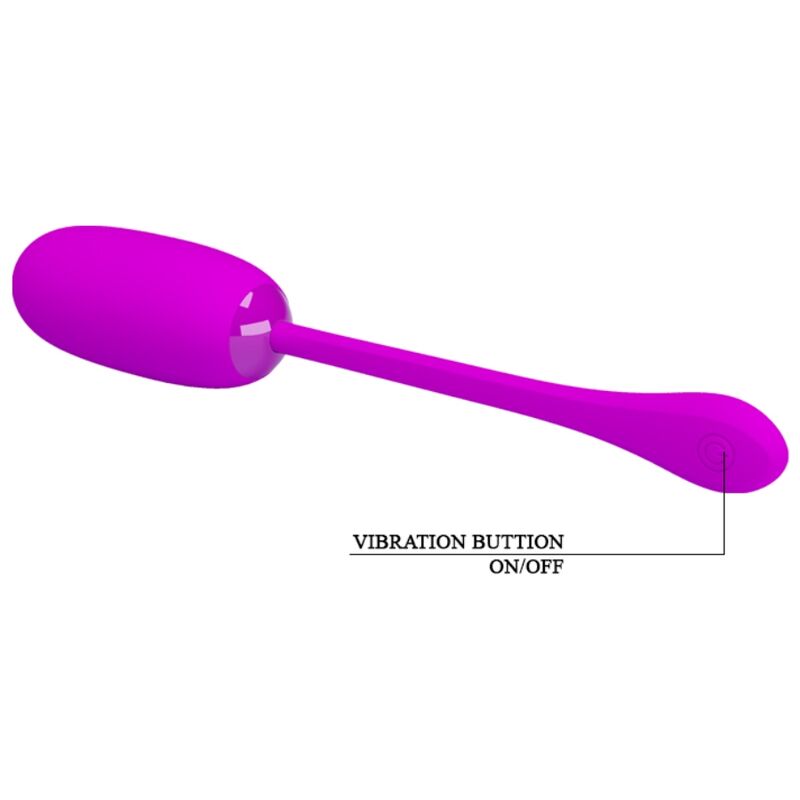 PRETTY LOVE - UOVO VIBRANTE JULIUS IMPERMEABILE-RICARICABILE VIOLA – Uova vibranti – foto 8