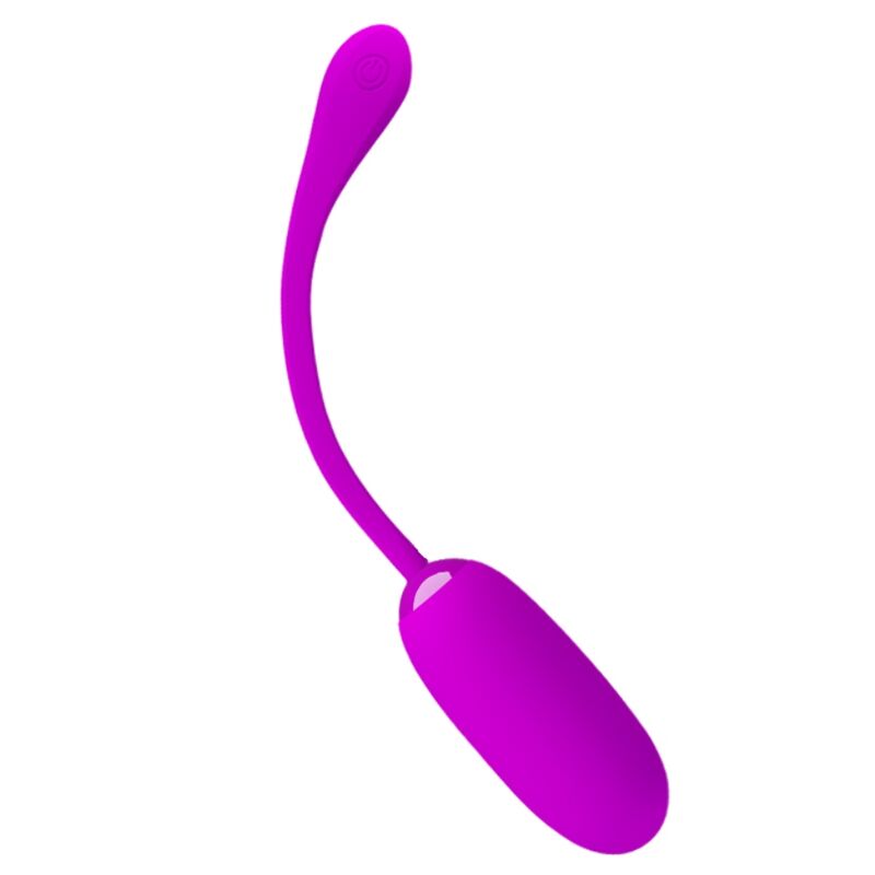 PRETTY LOVE - UOVO VIBRANTE JULIUS IMPERMEABILE-RICARICABILE VIOLA – Uova vibranti