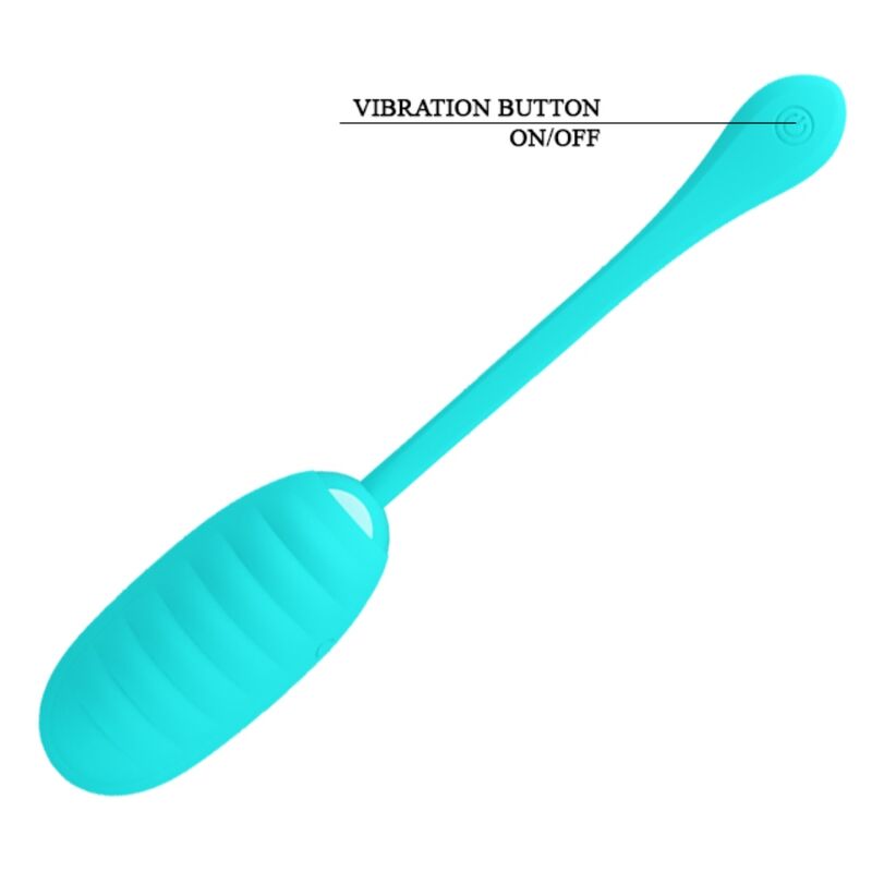PRETTY LOVE - KIRK LIGHT GREEN UOVO VIBRANTE RICARICABILE – Uova vibranti – foto 9