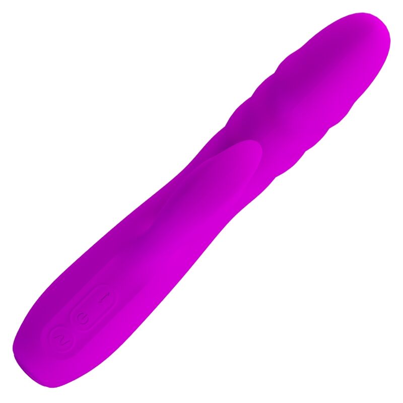 PRETTY LOVE - VIBRATORE CONIGLIO RICARICABILE MELANIE VIOLA – Vibratori di coniglio – foto 4