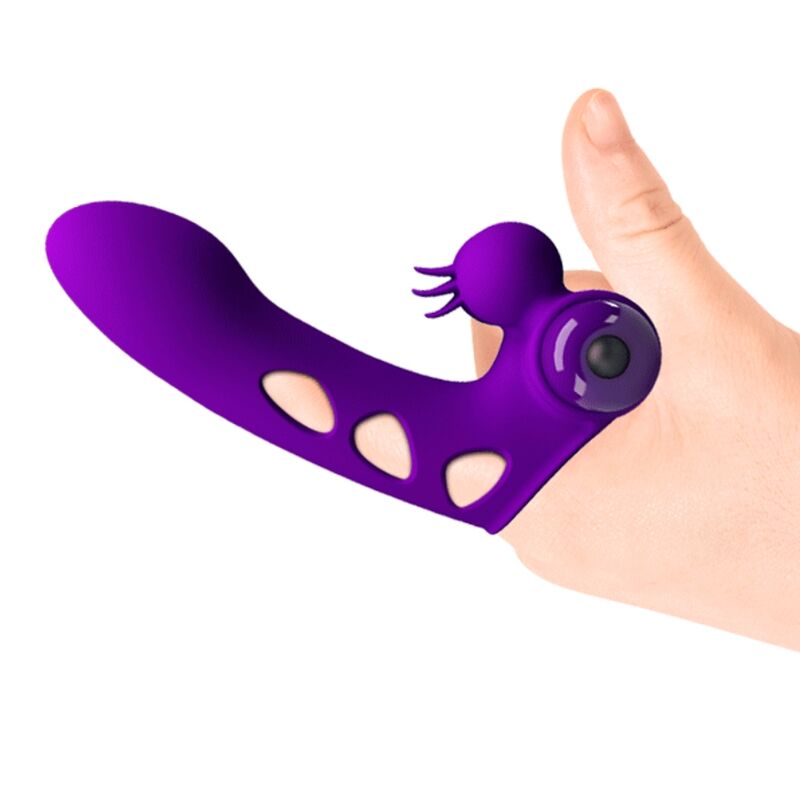 PRETTY LOVE - COPERTURA PER DITA VIBRATORE ORLANDO VIOLA – Copri pene con estensione – foto 8