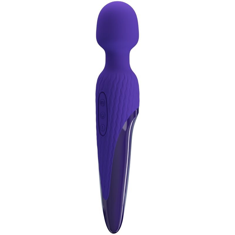 PRETTY LOVE - ANTONY YOUTH VIBRATORE WAND VIOLETTO EFFETTO CALORE – Vibratore WAND