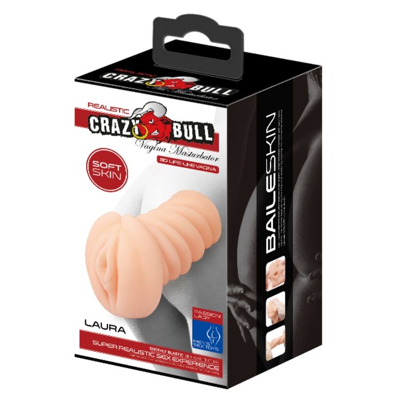 CRAZY BULL - MASTURBATORE VAGINA PORTATILE – Vagine senza vibrazioni – foto 6