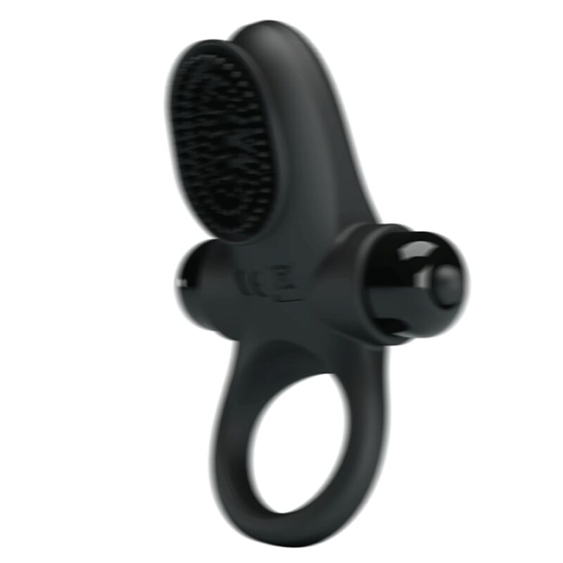 PRETTY LOVE - ANELLO VIBRATORE II PER IL PENE NERO – Cockring con vibrazione – foto 3