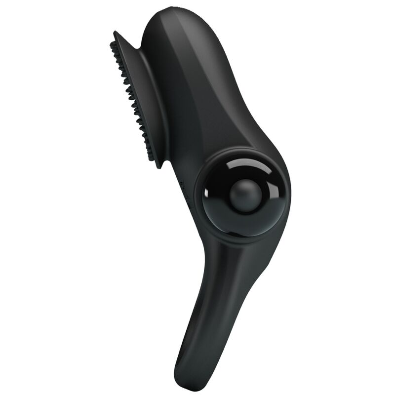 PRETTY LOVE - ANELLO VIBRATORE II PER IL PENE NERO – Cockring con vibrazione – foto 4