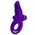 PRETTY LOVE - ANELLO VIBRANTE PER PENE VIOLA – Cockring con vibrazione
