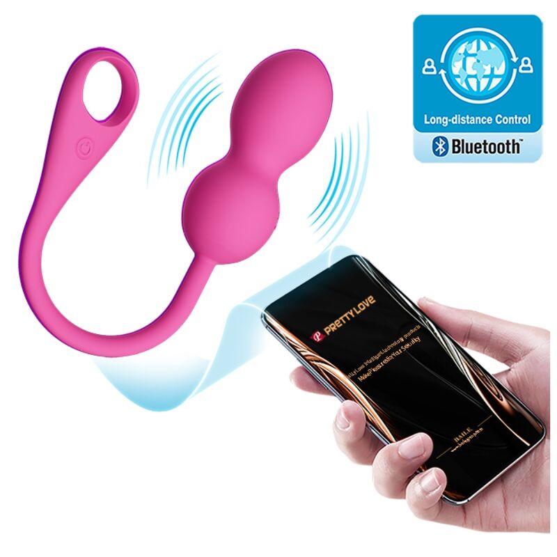 PRETTY LOVE - SFERE VIBRANTI RICARICABILI ELVIRA ROSA – Proiettili vibranti
