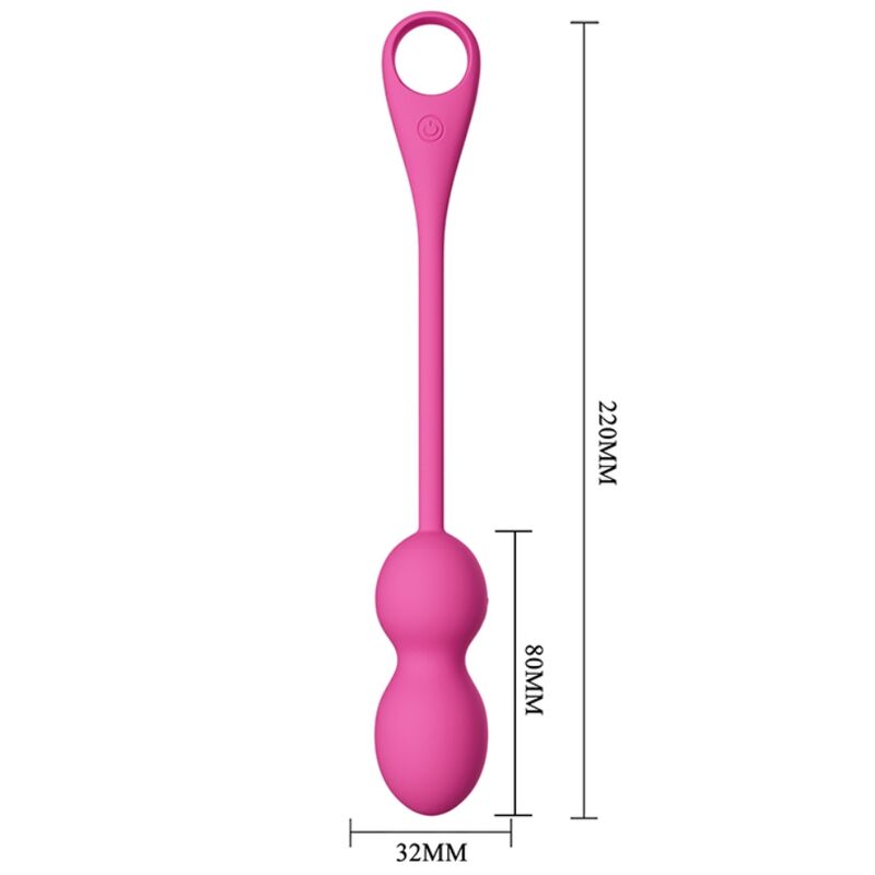 PRETTY LOVE - SFERE VIBRANTI RICARICABILI ELVIRA ROSA – Proiettili vibranti – foto 5