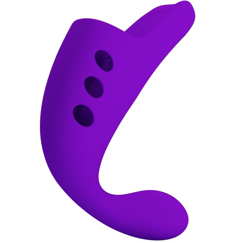 PRETTY LOVE - VIBRATORE DA DITA RICARICABILE GORGON VIOLA – Vibratori da dito – foto 3