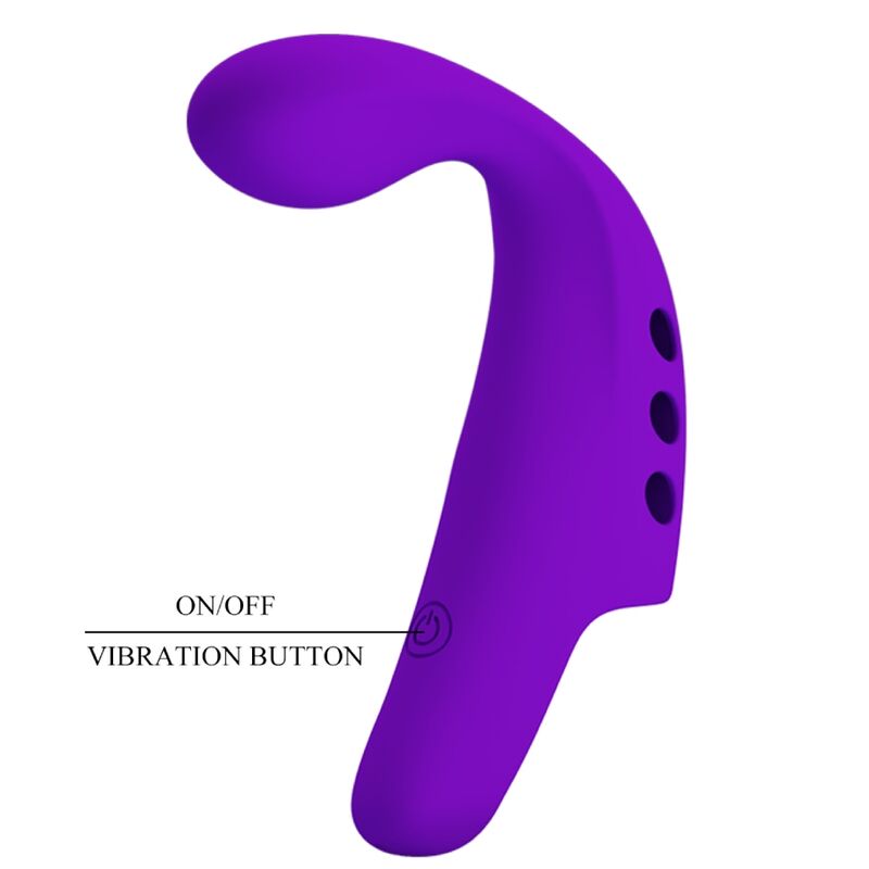 PRETTY LOVE - VIBRATORE DA DITA RICARICABILE GORGON VIOLA – Vibratori da dito – foto 8