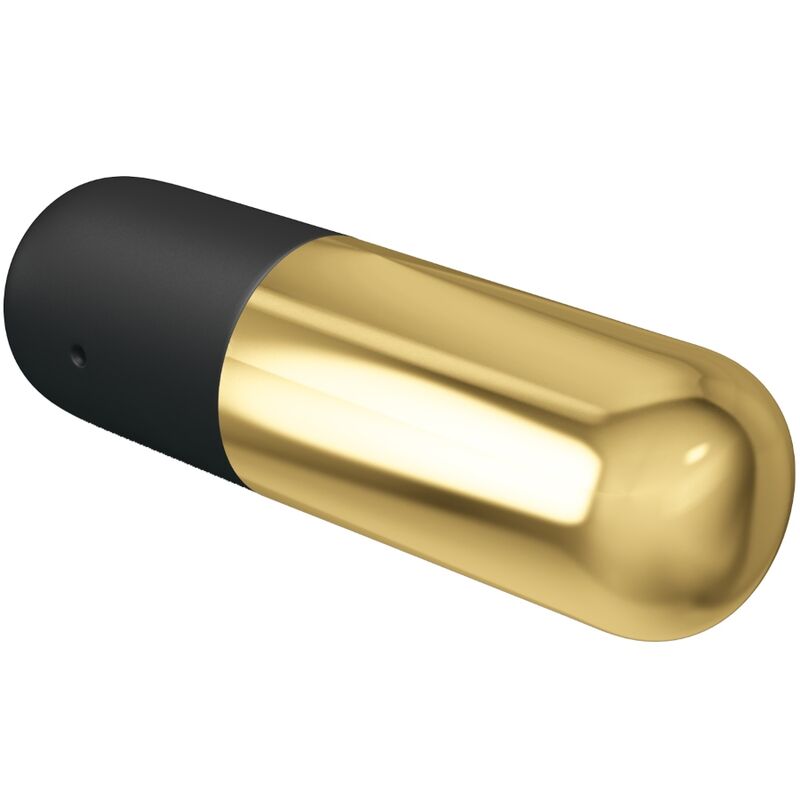 PRETTY LOVE - VIBRATORE BULLET RICARICABILE DORATO – Proiettili vibranti – foto 3