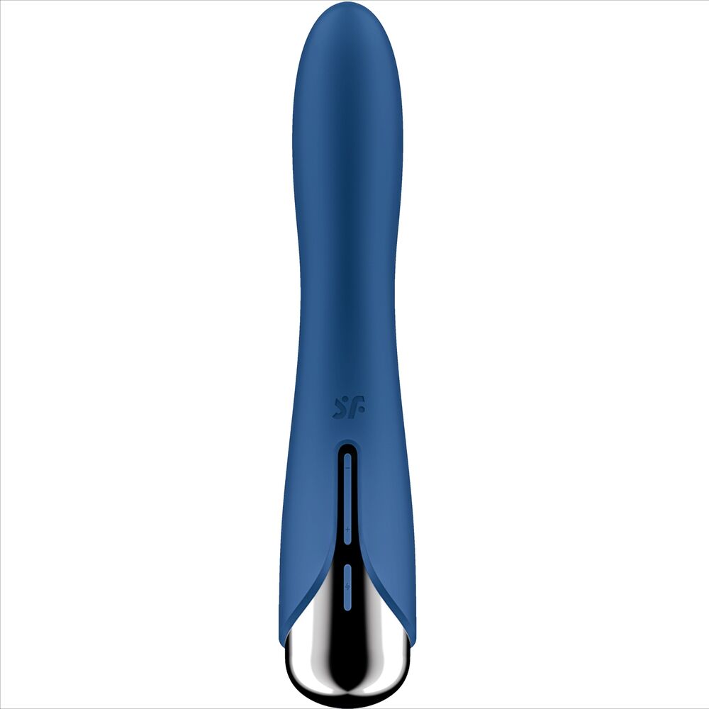 SATISFYER - VIBRATORE ROTATORE SPINNING VIBE 1 G-SPOT BLU – Vibratori a punto G – foto 2