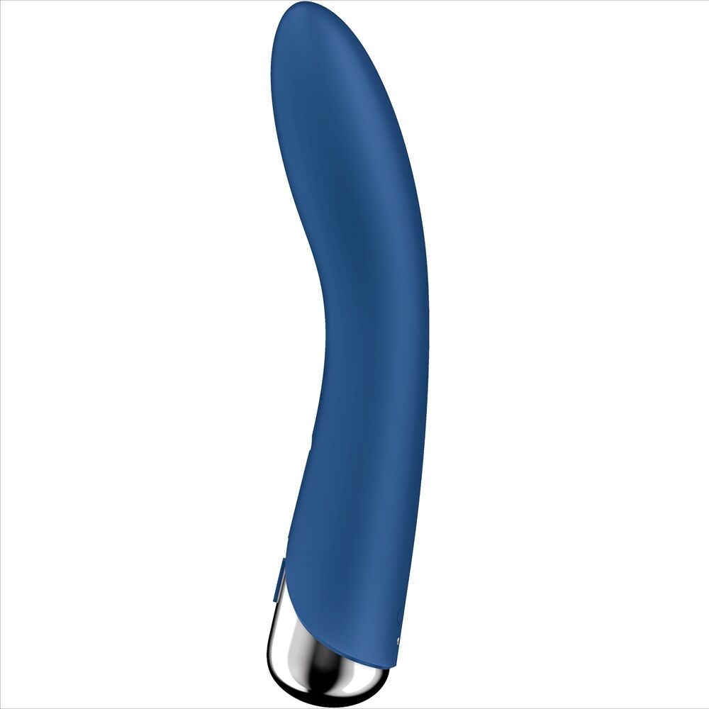 SATISFYER - VIBRATORE ROTATORE SPINNING VIBE 1 G-SPOT BLU – Vibratori a punto G – foto 4