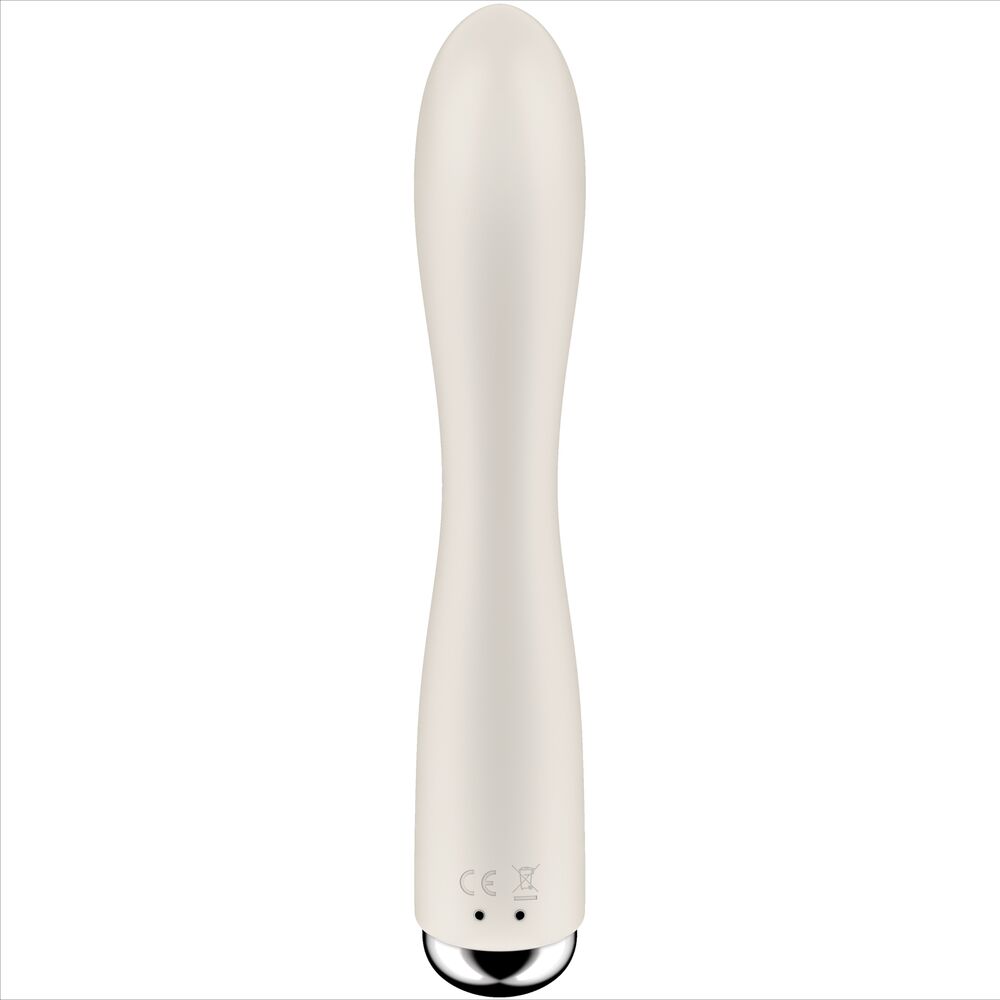 SATISFYER - SPINNING RABBIT 1 STIMOLAZIONE CLITORIDE E PUNTO G BEIGE – Vibratori di coniglio – foto 3