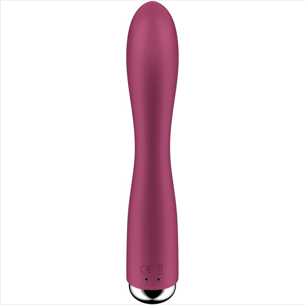 SATISFYER - SPINNING RABBIT 1 CLITORIDE E STIMOLAZIONE DEL PUNTO G ROSSO – Vibratori di coniglio – foto 3
