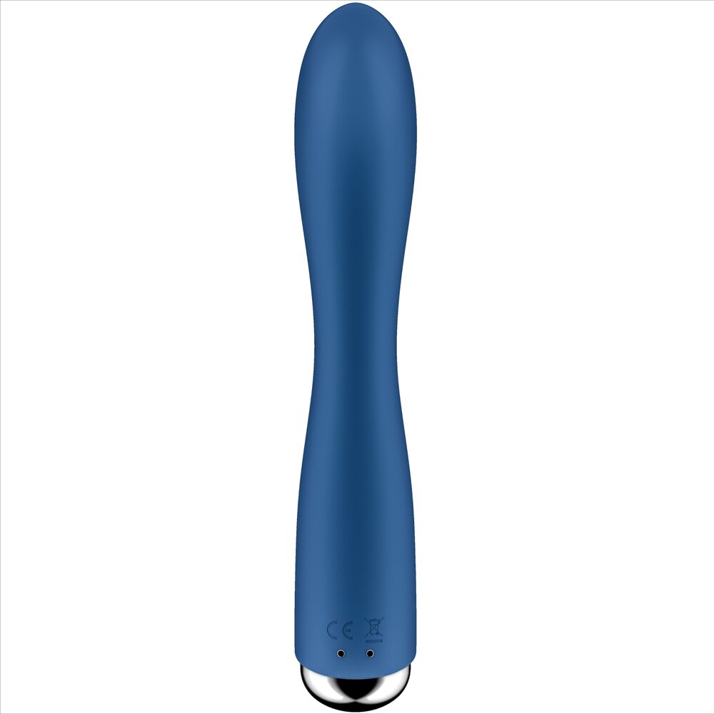 SATISFYER - SPINNING RABBIT 1 STIMOLAZIONE CLITORIDE E PUNTO G BLU – Vibratori di coniglio – foto 4