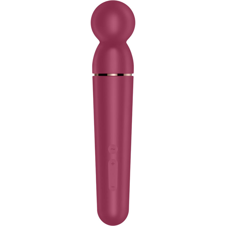 SATISFYER - MASSAGGIATORE VIBRATORE PLANET WAND-ER BERRY – Vibratore WAND