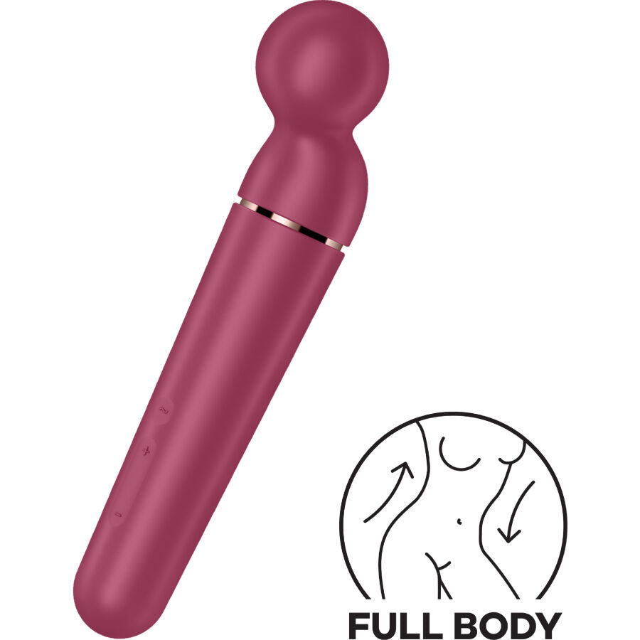 SATISFYER - MASSAGGIATORE VIBRATORE PLANET WAND-ER BERRY – Vibratore WAND – foto 5